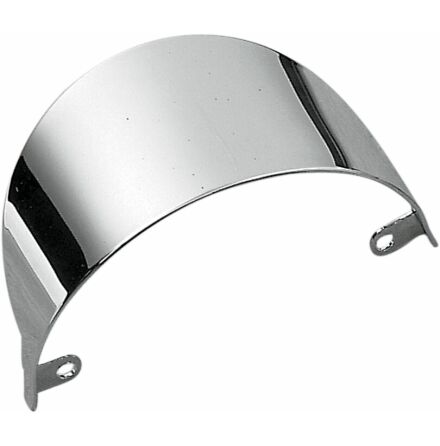 Front Turn Signal Visor Chrome