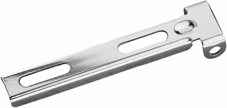 Universal Seat Hinge Bracket Square End Chrome