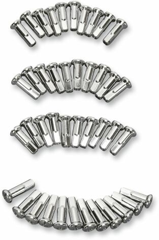 Nipple Set 0.965" Steel/Chrome