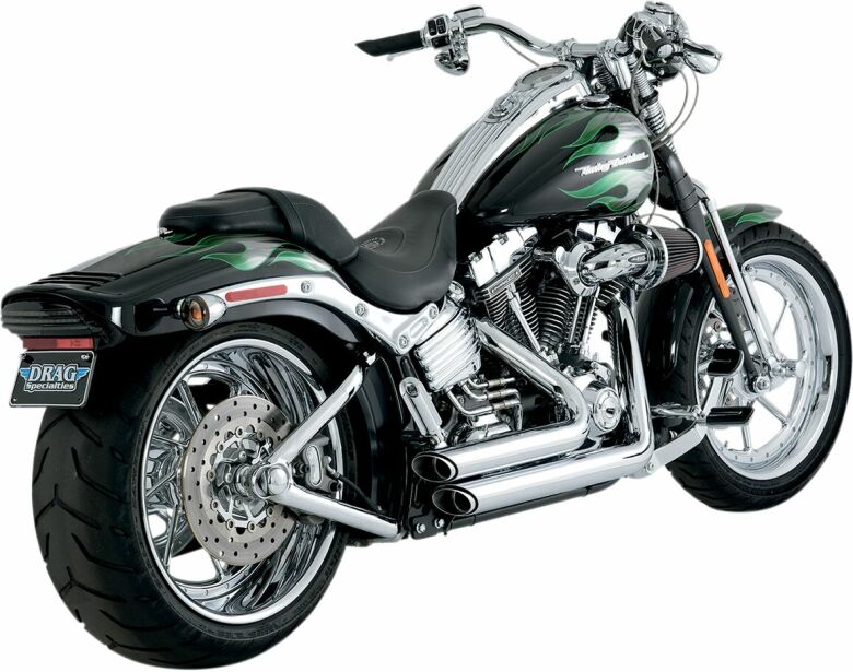 Avgassystem Shortshots Staggered - 86-11 Softail