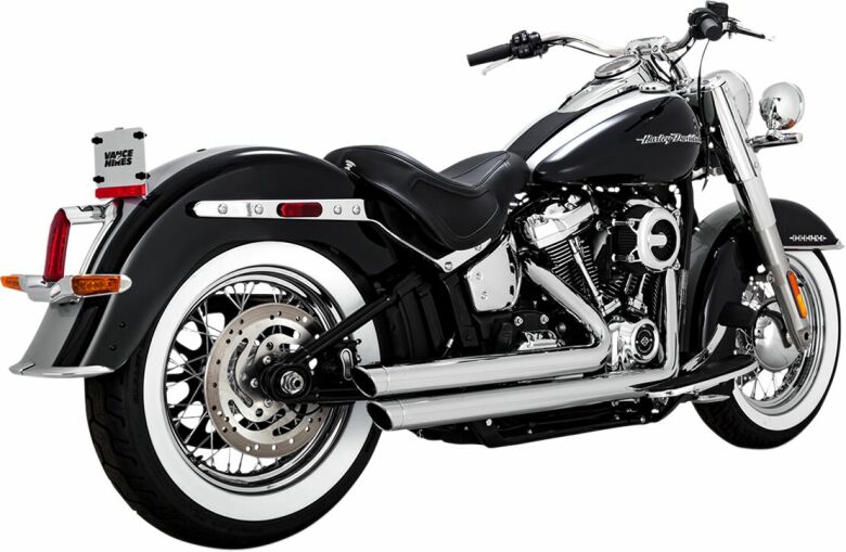 Avgassystem Big Shot Staggered - 18-19 Softail