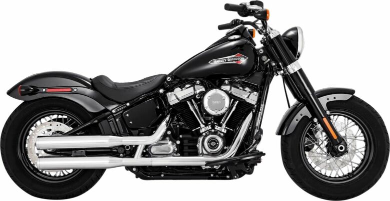 Slip-On Eliminator 300 Krom - 18-Upp Softail