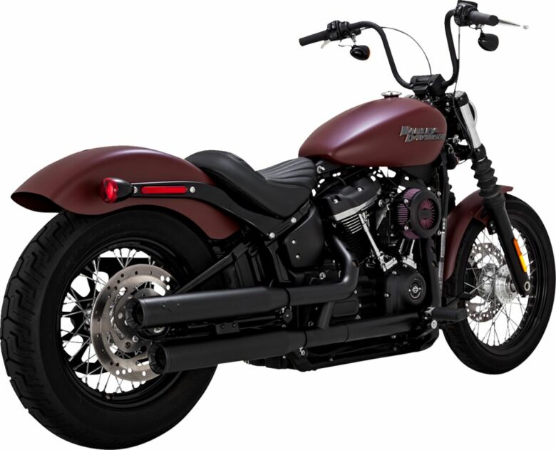 Slip-On Eliminator 300 Svart - 18-Upp Softail