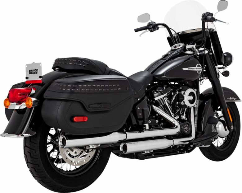 Slip-On Eliminator 300 Krom - 18-Upp Softail Heritage