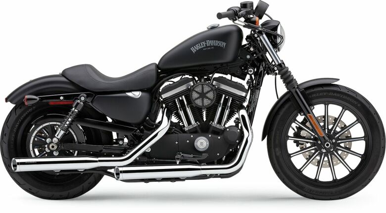 Cobra Slip-On 3" Slash-Cut - 14-19 Sportster