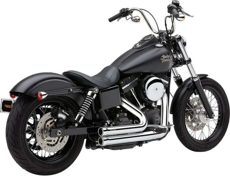 Cobra Avgassystem Speedster 909 Short 2-2 Krom - 12-17 Dyna