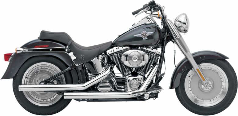 Cobra Avgassystem Dragster Krom - 86-06 Softail