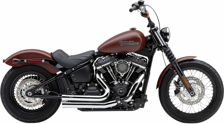 Cobra Avgassystem 909 Short Speedster Krom - Softail Frn -18