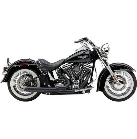 Cobra Avgassystem El Diablo 2-1 Svart - 12-18 Softail