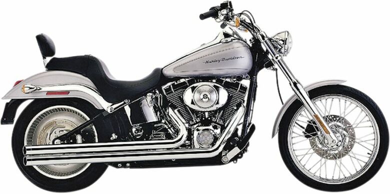 Cobra Avgassystem Speedster Long Krom - 11 Softail