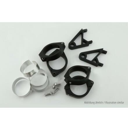 Blinkersfste Set Xs Highsider M10 35-37Mm Svart