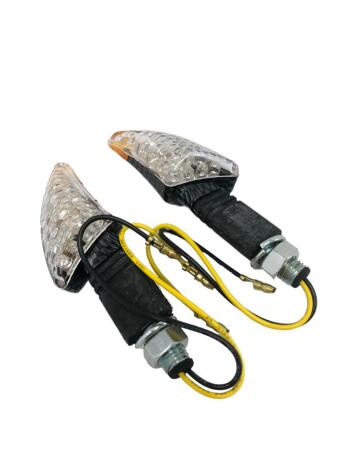 Blinkers Set LED "Shark" Kolfiber