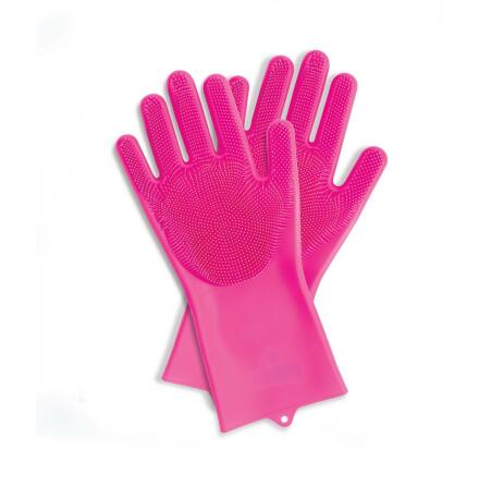 Muc-Off Deep Scrubber Gloves PINK S 