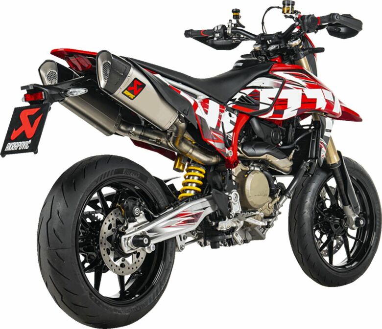 Slip-On Ti Hypermotard 698