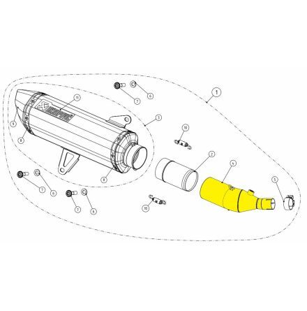 Link Pipe Ss Xmax300