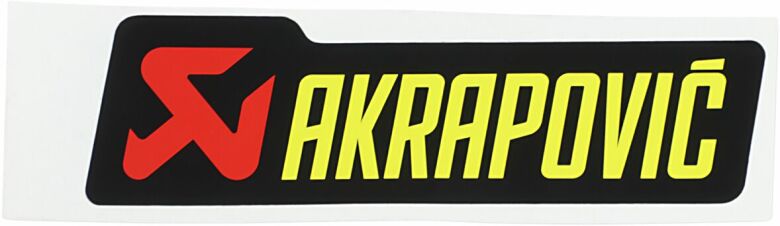 Sticker Akrapovic 150X45