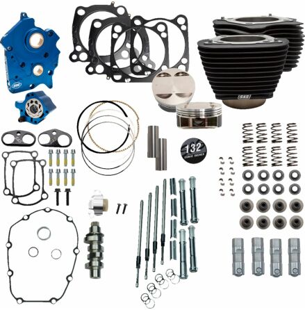 132&quot; Power Package Engine Performance Kit - Chain Drive - Oil Cooled - M8