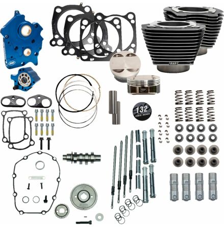 132&quot; Power Package Engine Performance Kit - Gear Drive - Water Cooled - M8