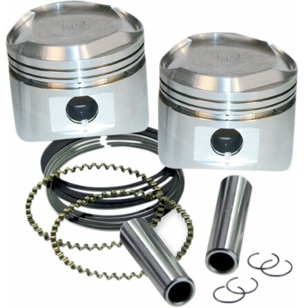 Super Stock Piston Kit 3 1/2&quot; Std-Size W/ Rings