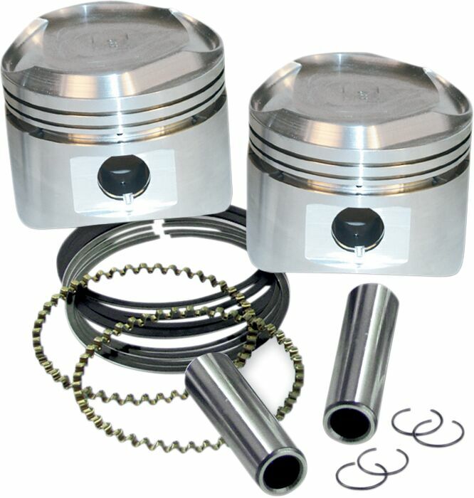 Super Stock Piston Kit 3 1/2" Std-Size W/ Rings