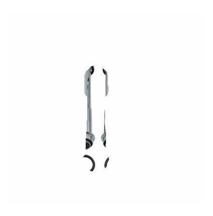 Pushrod Cover Kit Chrome