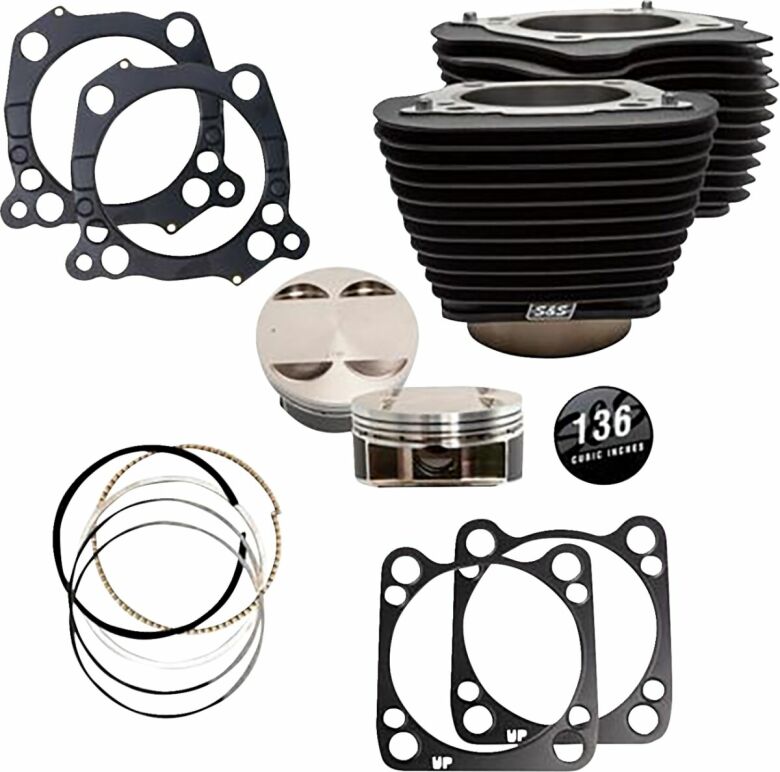 Cylinder Kit 136 Black With No